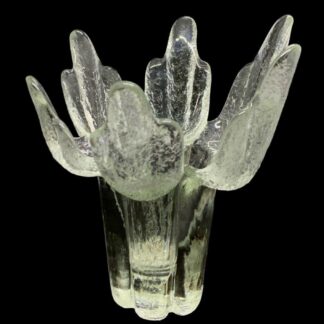 vase/telysstake i glass