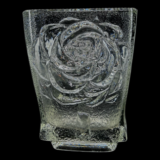 Vintage vase med rose